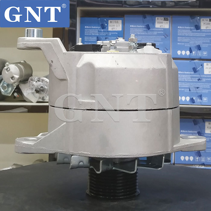 24V 80A Alternator compatible with VOLVO FL12 engine 8113055 8113258 8113915 813477 8136817 8144401 8156816 8156817 85000478 85000479