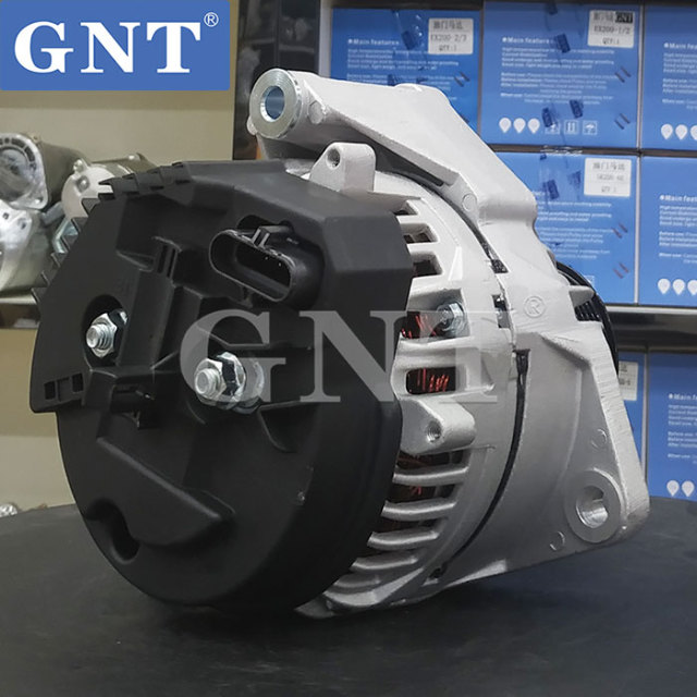 24V 80A Alternator compatible with BENZ OM900.912 Engine 0124555022 0124555004 0124555007 0124555012 0124555032 0124555065 0124555001