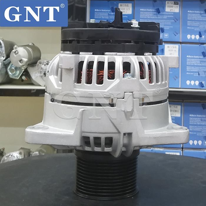 24V 80A  Alternator compatible with BENZ 2641 Engine 0124555001 0124555004 0124555007 0124555012 0124555022 0124555032 0124555065 0124555168