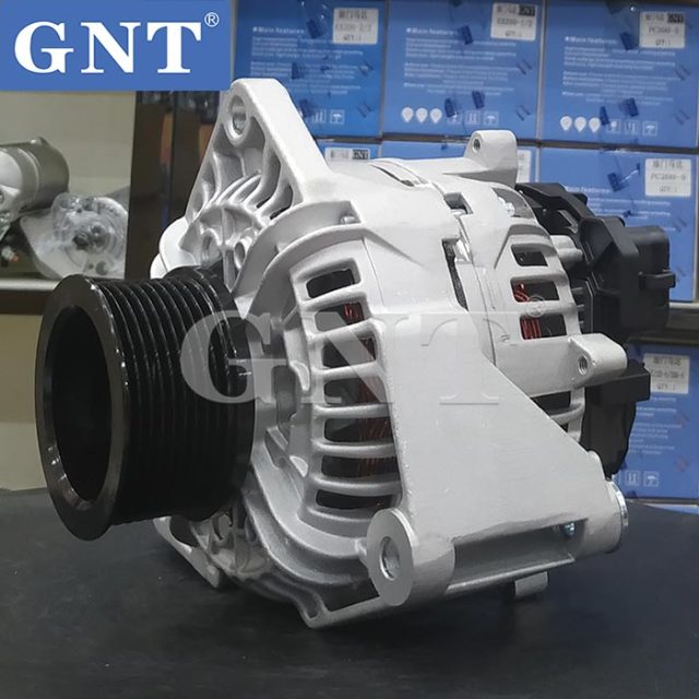 24V 80A Alternator compatible with MAN D2866LF28 Engine 0131545102 4571540602 A0131545102 A4571540602 LRA3419 LRA03419 8EL738211021