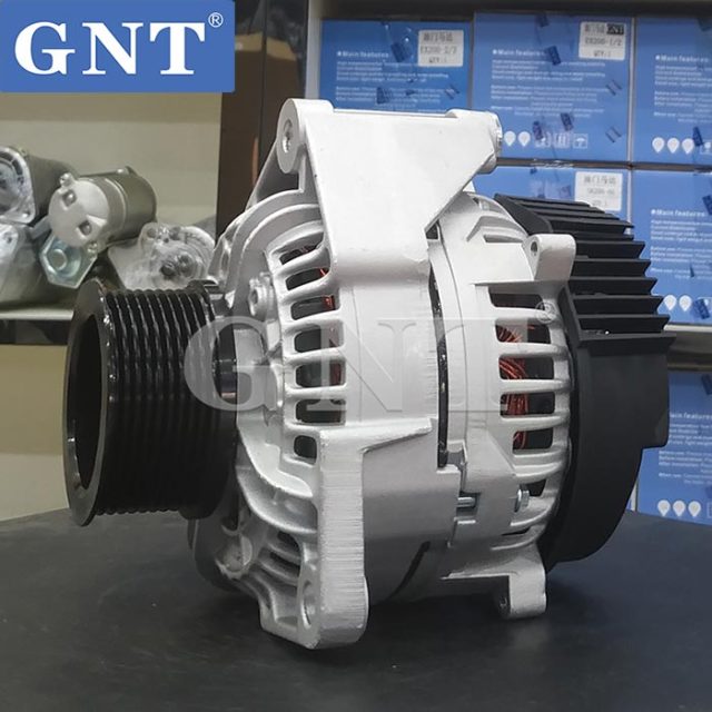 24V 80A GNT Alternator compatible with BENZ OM906.910 Engine 0986042380 0124555168 0986048100 0986042370 0986044223 0986045280 0986042360