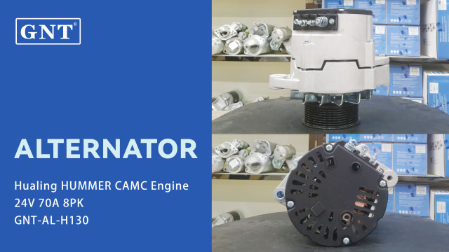 24V 70A GNT High Quality Alternator compatible with Hualing HUMMER CAMC CM6D1B Engine 618DA3701001A