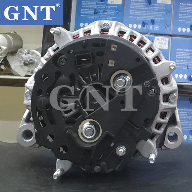 12V 120A Alternator compatible with JOHN DEERE Engine 0124515187 0124515196 0124515542 RE537508 ALB0537UX