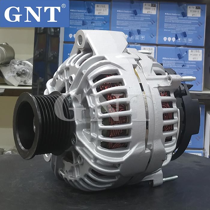12V 200A Alternator compatible with JOHN DEERE 6068HL497 Engine 1986A00955 0124625029 0124625171 0124625108 0124625172 F00E100154