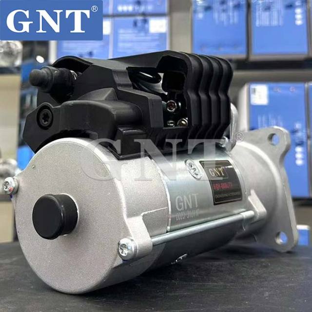 24V 11T GNT Starter Motor compatible with HEAVY TRUCK WEICHAI WD12 WD612 Engine M9T20271 STR2463 STB4684MH STB4684 0-001-261-015