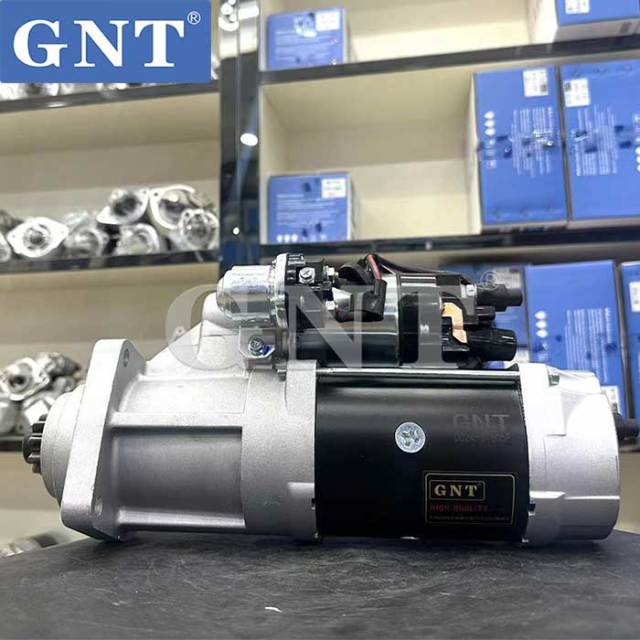 12V 10T Starter compatible with CUMMINS QSB6.7 Engine 3965281 19026031 61006209 61006210 8200023 8200077 8200235 8200796 8200989 8201039