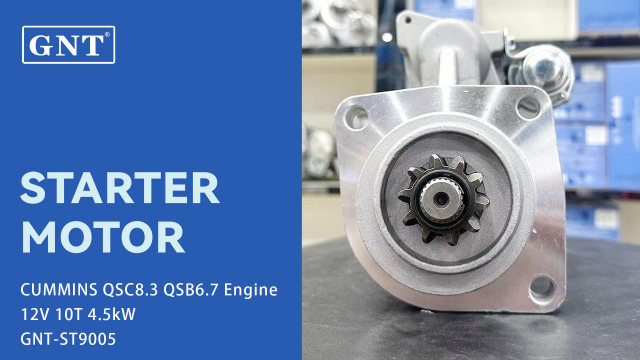 12V 10T Starter compatible with CUMMINS QSB6.7 Engine 3965281 19026031 61006209 61006210 8200023 8200077 8200235 8200796 8200989 8201039