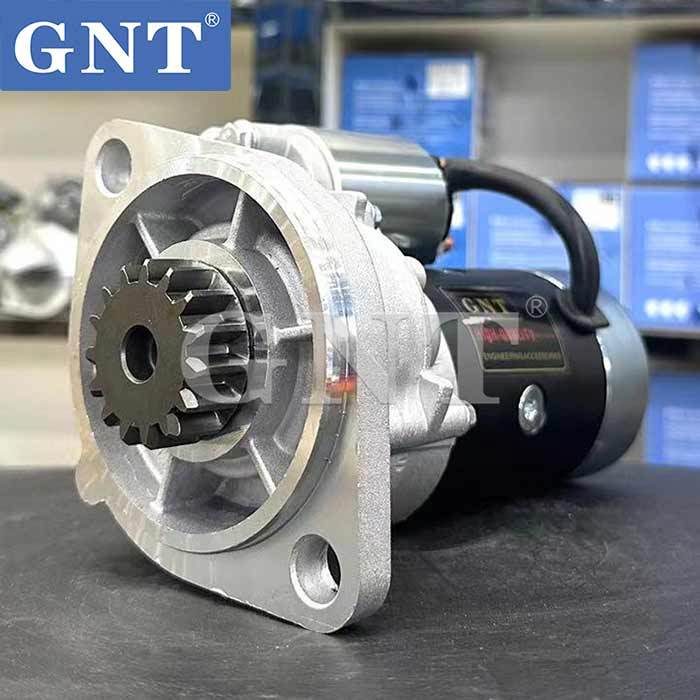 15T Starter compatible with YANMAR 4TNE88 Engine 12125477010 12125477011 12125477012 12125477019 12125677010 8971287470 AM875415 AM876224 AM878189 LRS01308 LRS1308