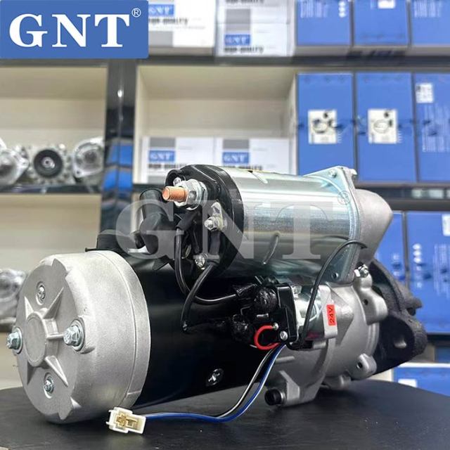 24V 11T Starter compatible with KOMATSU 6D125 Engine 0210003392 0210005081 0230006210 0230006211 0230006212 0230006523 0230006610 0230006611