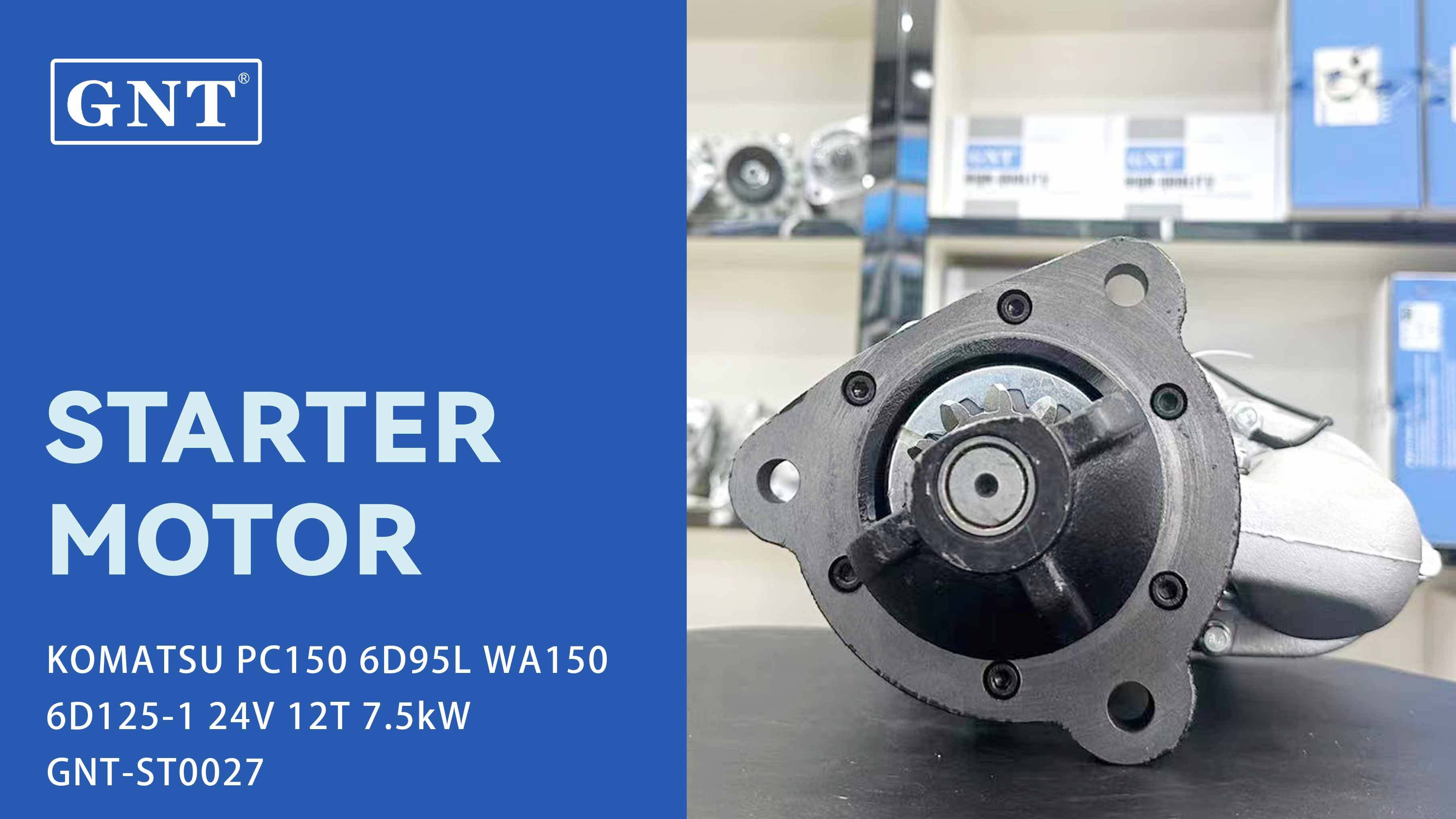 24V 12T Starter compatible with KOMATSU PC150 Engine 0230002112 0230006530 0230006532 0230006533 0230006544 0230006980 0230007020 0230007021 0233001340