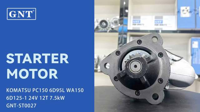 24V 12T Starter compatible with KOMATSU PC150 Engine 6008133231 6008136212 6008136632 0230001172 0230001330 0230001340 0230002110 0230002111