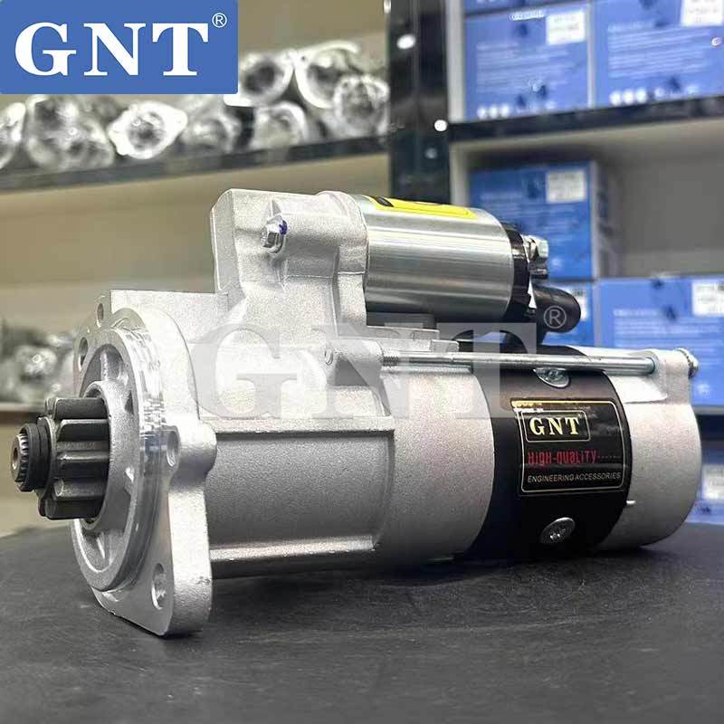 12V 10T Starter Motor compatible with MITSUBISHI S4S S4Q2 Engine  32A6626100 32C6601200 2051306 5527662036 015206 M008T71572