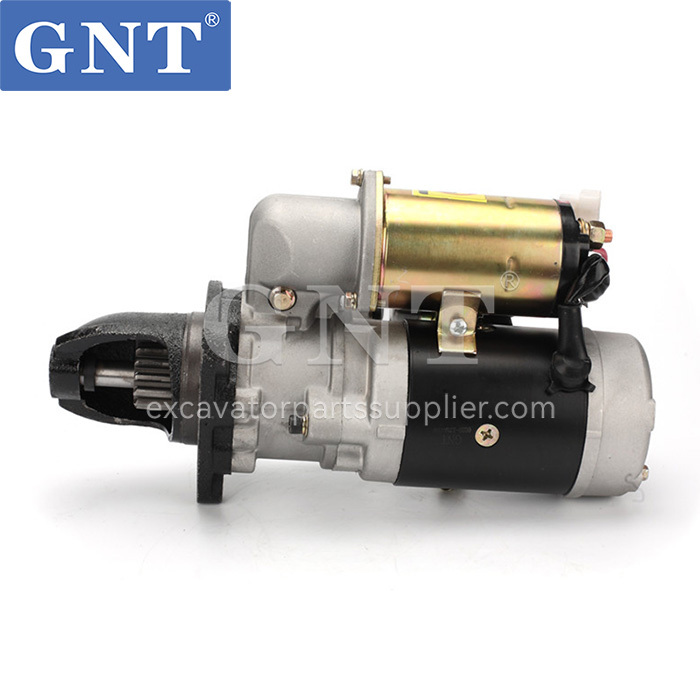 24V 12T 7.5KW KOMATSU Excavator KOMATSU Engine Starter Motor 6D125 PC400-7 PC400-8 6D108 6D114 KOMATSU LIFT TRUCKS FD200 FD250