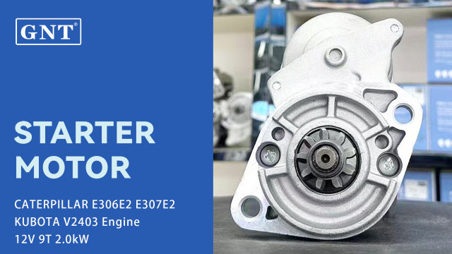 12V 9T Starter motor compatible with V2403 Engine 2280004592 2280004593 2280004750 2280005180 2280005181 2280005182 2280005270 2280005273 4280002030 3830589