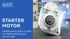 24V 10T Starter motor compatible with CATERPILLAR 924G Engine 0R4321 1006929 1430541 1430543 2253150 3575205 OR4321 MS130
