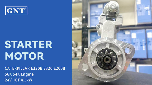 24V 10T Starter motor compatible with CATERPILLAR S4K Engine 3476620900 3476620901 M003T56174 M003T56181 M003T56182 M003T56183