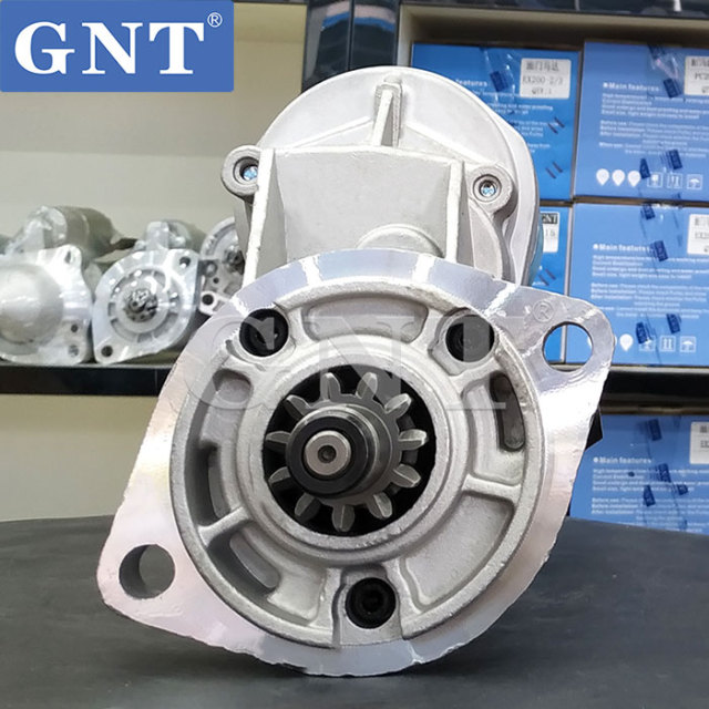 12V 11T GNT Starter motor for KOMATSU ForkLift FD20 Engine 1280009972 65262017054 2280000190 031115090 2280000191 LL04A03 1591661