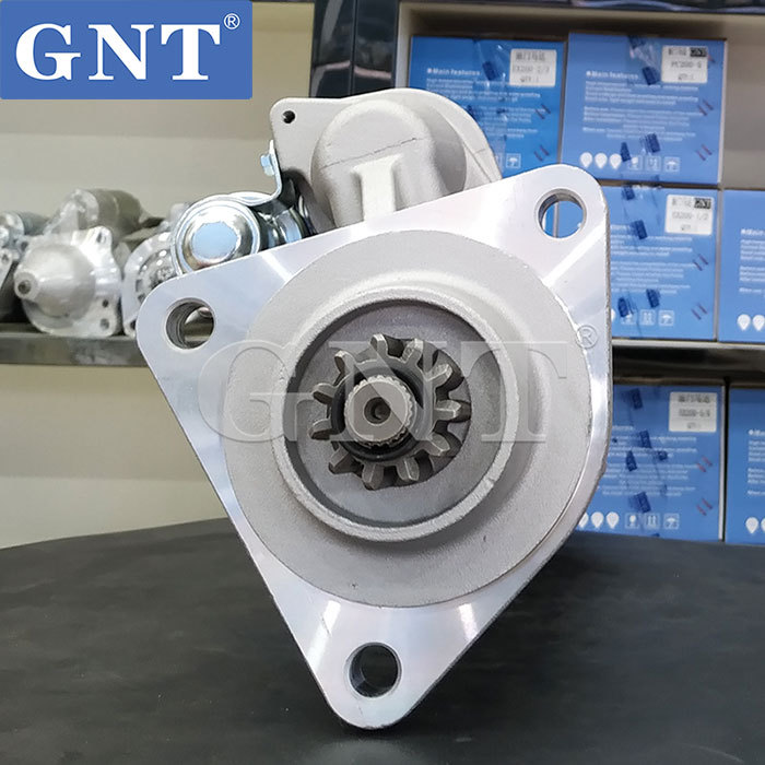 24V 11T Starter Motor compatible with DOOSAN Excavator DX340LC DX350 DL08 Engine 65262017073C 65262017077 65262017077A 19080026 DRS0286N