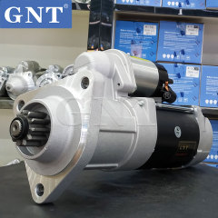 24V 11T Starter Motor compatible with DOOSAN Excavator DX340LC DX350 DL08 Engine 65262017073C 65262017077 65262017077A 19080026 DRS0286N