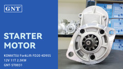 12V 11T GNT Starter motor for KOMATSU ForkLift FD20 Engine 1280009972 65262017054 2280000190 031115090 2280000191 LL04A03 1591661