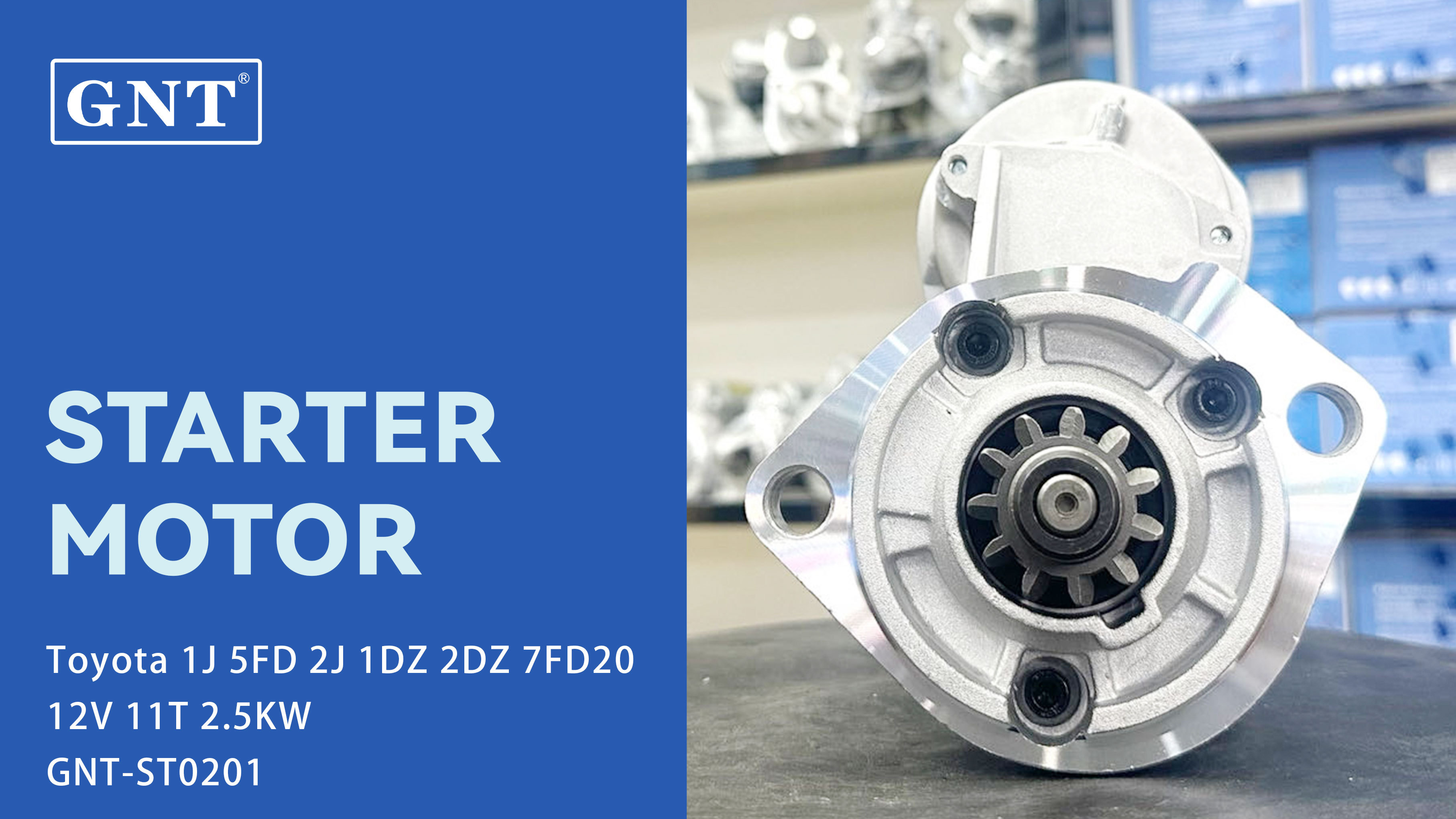 12V 11T Starter motor compatible with TOYOTA 7FD20 Engine 2810040291 1280000970 2810040290 1280000971 1280000972 281004029171 1280000973