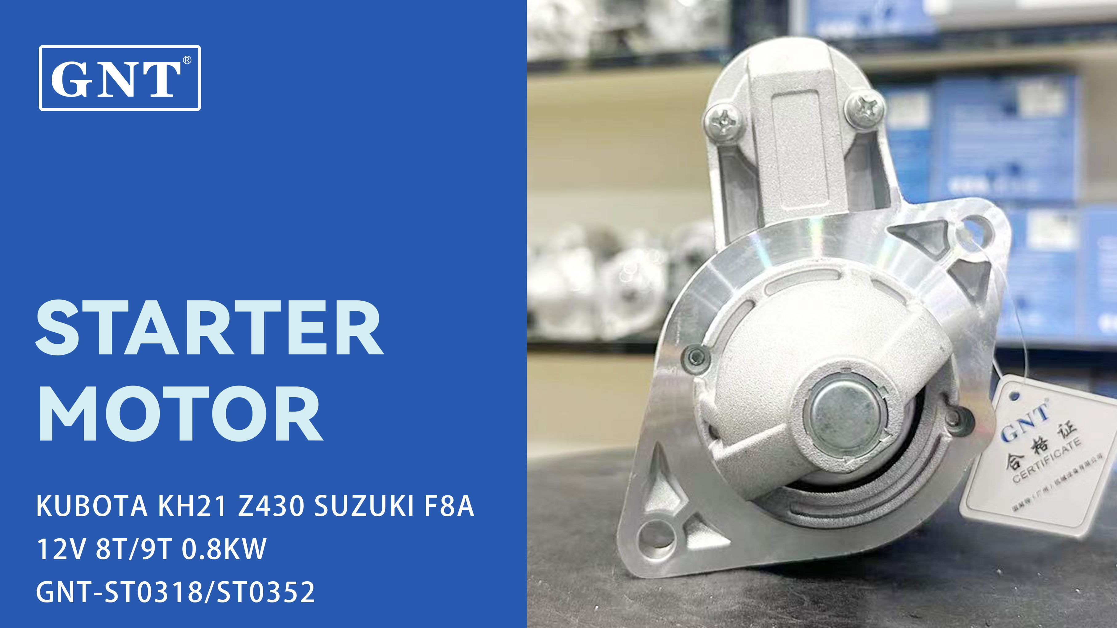 12V 8T Starter Motor for SUZUKI F8A F10A Engine 3110073035 3110073036 3110080091 3110080092 0280008890 3110080X51 0280002240 3110080094