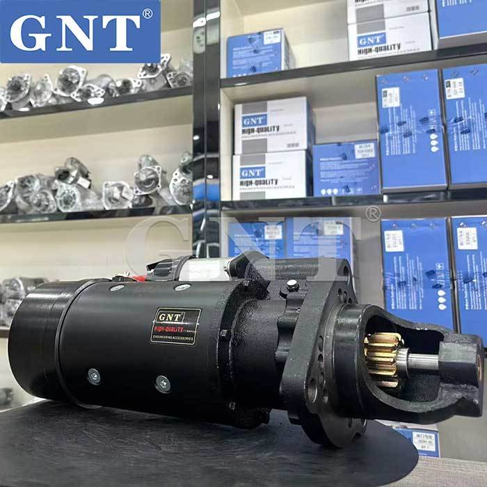 24V 12T Starter compatible with CASE W18 W24 Engine 673782C91 A187568 L118276 3011895 3604233RX 3604321RX 3604484RX 3604784RX 3675120RX