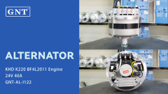 24V 40A Alternator compatible with KHD K220 Engine 01179756 01180662 01180650 01182438 01183856 436377 04103903 439101 01183441 439191