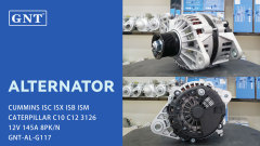 12V 145A GNT Alternator for CUMMINS ISX ISM Engine 3972734 4380686 8600153 4936878 5260128 8600068 5482740 19020901 61008291 8600019