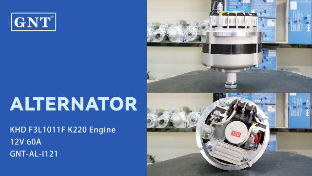 12V 60A Alternator compatible with KHD K220 Engine 1182105 01179755 01180640 1182434 1183858 01180648 2927274 01180650 2929937 01180660