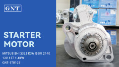 12V 15T GNT Starter compatible with MITSUBISHI S3L2 K3A Engine MM409414 1273112C91 MM433174 LRS1283 LRS01283 M1T40172 M1T40175