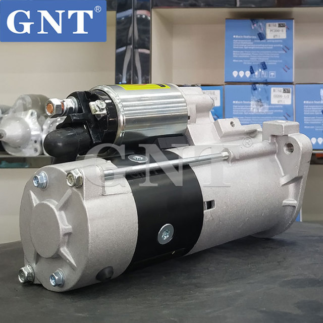 12V 9T GNT Starter Motor compatible with MITSUBISHI 4P10 4M42-T Engine M8T76171 DRS0689 ME193061 ME193880