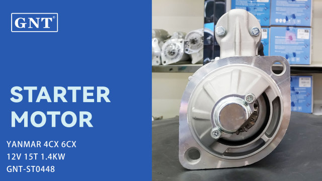 12V 15T GNT Starter Motor for YANMAR 4TN98 Engine S13282 12125477012 12125477019 TM000A22801 12125677010 S13294 S13332 S1341 S1341A