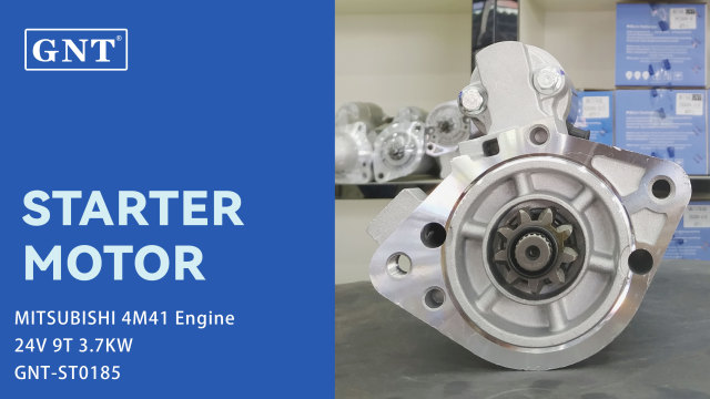 24V 9T GNT Starter Motor compatible with MITSUBISHI 4M41 Engine M008T85671 M8T85671 ME193062