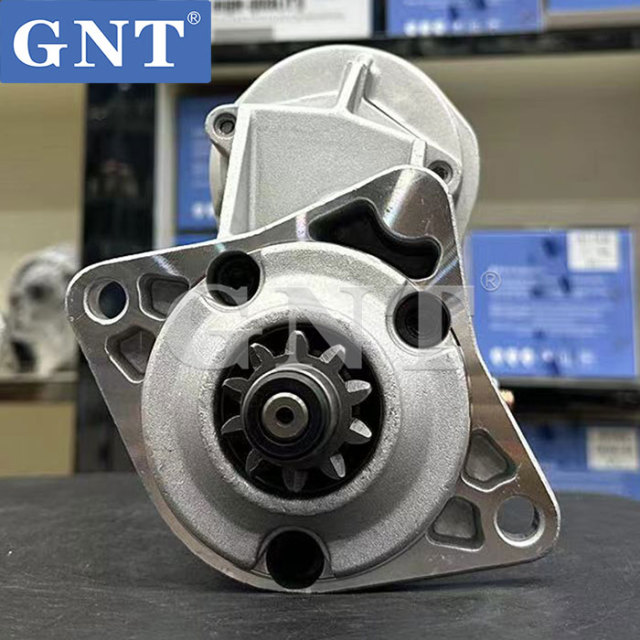 24V 10T GNT Starter compatible with YANMAR 1D84 C75 Engine 4280002580 428000-2581 8605783 2810017050 2810017051 LRS2409 LRS02409 CST40644