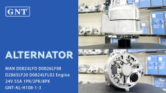 24V 55A GNT Alternator compatible with MAN D2866LF15 Engine 0120469509 0986030520 0120469686 0120469796 0120469518 0120469982 0986030521