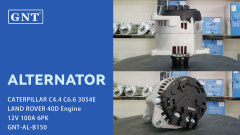 12V 100A  Alternator for CATERPILLAR E312D 3054E Engine LRB00368 LRB368 72735559 MG560 CAL30195GS 439882 ALE3005RB ALE3005WA 13697N