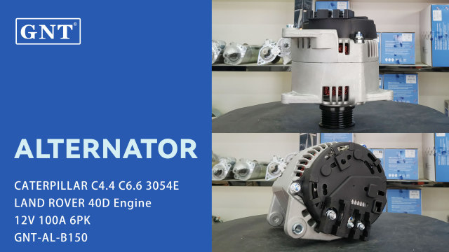 12V 100A  Alternator for CATERPILLAR E312D 3054E Engine LRB00368 LRB368 72735559 MG560 CAL30195GS 439882 ALE3005RB ALE3005WA 13697N