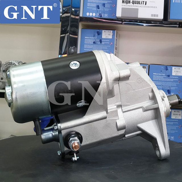 24V 11T Starter compatible with HINO W04D Engine 281001850A 03504020210 281001850D 03504020217 281001853 03504020211 281001890 281001894