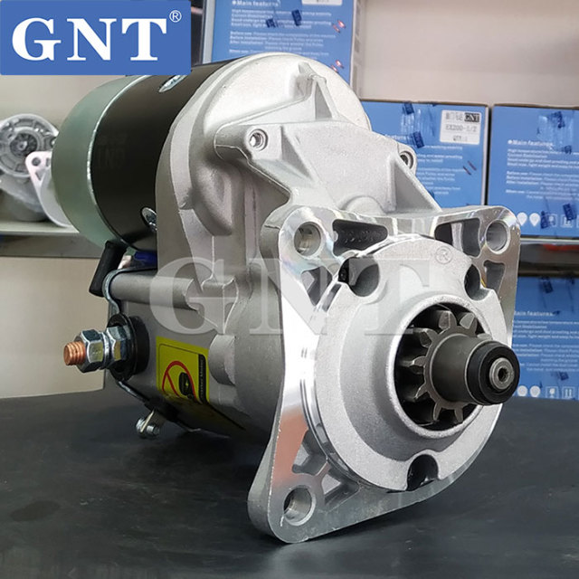 12V 10T GNT Starter Motor for CATERPILLAR Forklift C4.4 3054E Engine 0R9702 2280007500 3392900 2280807500 1449955 DSN2055 DRS0335