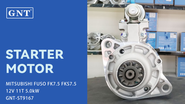 12V 11T GNT Starter compatible with MITSUBISHI FUSO FK7.5 FKS7.5 Engine M009T50371 M9T50371 M9T50371ZC M009T50371ZC ME302485 STM1683