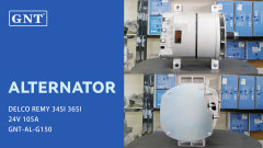 24V 105A GNT Alternator compatible with DELCO REMY 34SI 36SI Engine 3688268 8600559