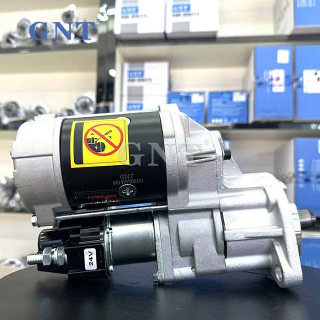 Starter Motor for KOMATSU EXCAVATOR 4D102 NIKKO SYSTEM 6008633110, 6008633210, 6008633220, R600-863-3210, 6008133240