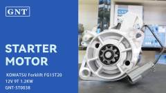 12V 9T Starter compatible with  MITSUBISHI Forklift FG15 Engine 23300F4410 23300F4U010 23300F4U10 23300FU410 23300GS20A 23300GS20B 23300GS20C