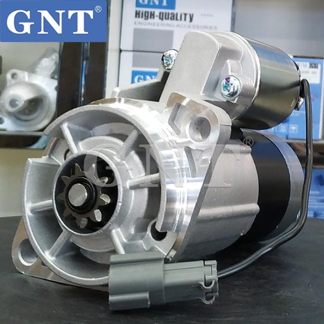 12V 9T Starter compatible with  MITSUBISHI Forklift FG15 Engine 23300F4410 23300F4U010 23300F4U10 23300FU410 23300GS20A 23300GS20B 23300GS20C