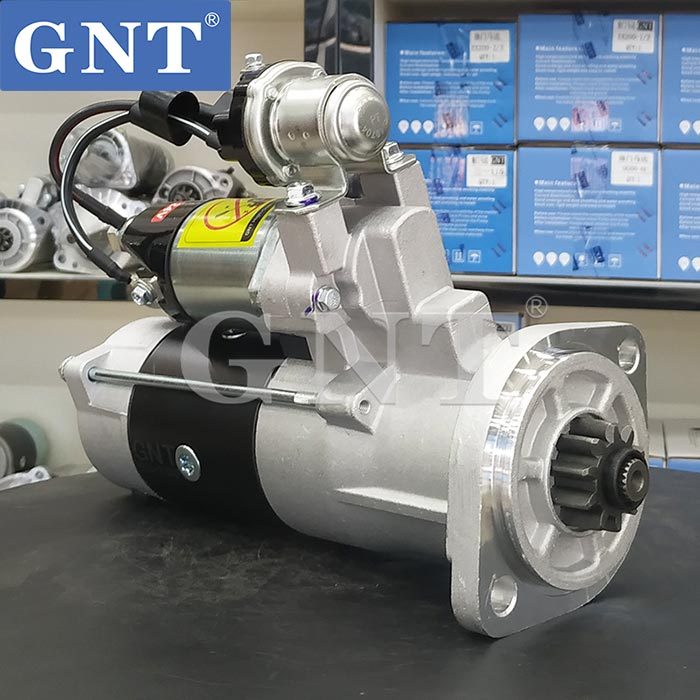 24V 10T GNT Starter Motor compatible with MITSUBISHI S4K S4F S4E Engine 3436610901 0R1091 1146864 LRS01889 112323 CST35602 CST35602AS CST35602ES CST35602OS