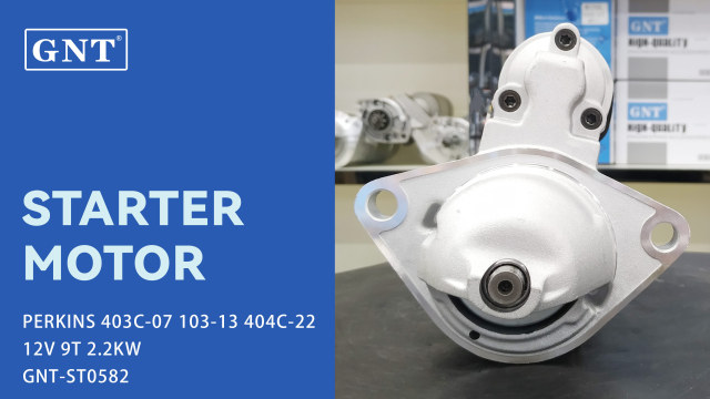 12V 9T GNT Starter compatible with PERKINS 403C-11G Engine 8000111 8000227 8000277 8000286 8000344 8000417 8000423 8000509 8000531 8000532 DRS3938 DRS3938N