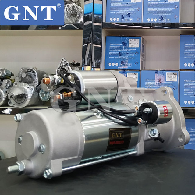 24V 10T GNT Starter Motor compatible with CATERPILLAR C4.4 C7.1 TTA TA Engine 3825901 11131889 11132186 AZF4801 AZF4838 IS1295 STI4838 STI4838UL MS447 3417602 T411405