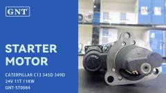 24V 11T Starter compatible with CATERPILLAR C13 Engine 20R1312 20R3250 2692757 2965687 3451354 3487651 3496530 3496536 3496542 3496571 3496601 3589034 3977492