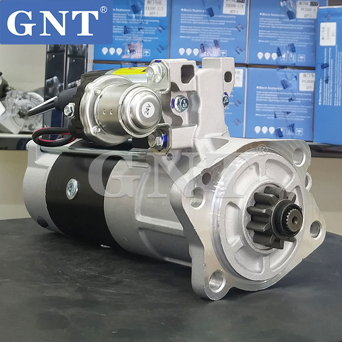 24V 10T GNT Starter Motor for MITSUBISHI FD40D FD45D FD38 FD35D2 DP40 Engine 32B6602302 32B6610100 32B6610200 32B6620100 32B6620104 33B6600200 M008T60371 M008T60372 M008T60373